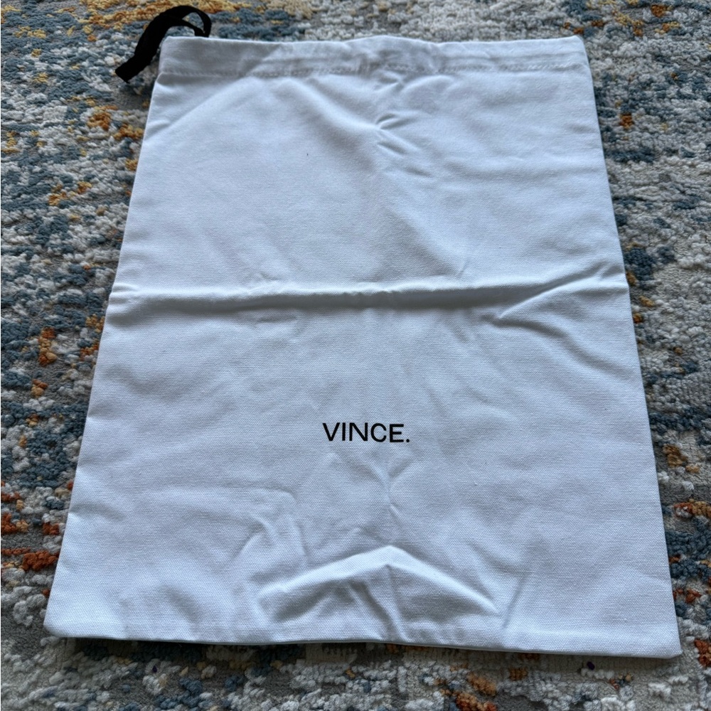 Vince White Dust Bag